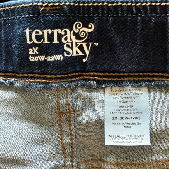 Terra & Sky Blue Boot Cut Jeans - Picture 3 of 4